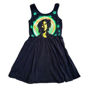 Bob Marley Babydoll Sleeveless Sundress Women's Size Small